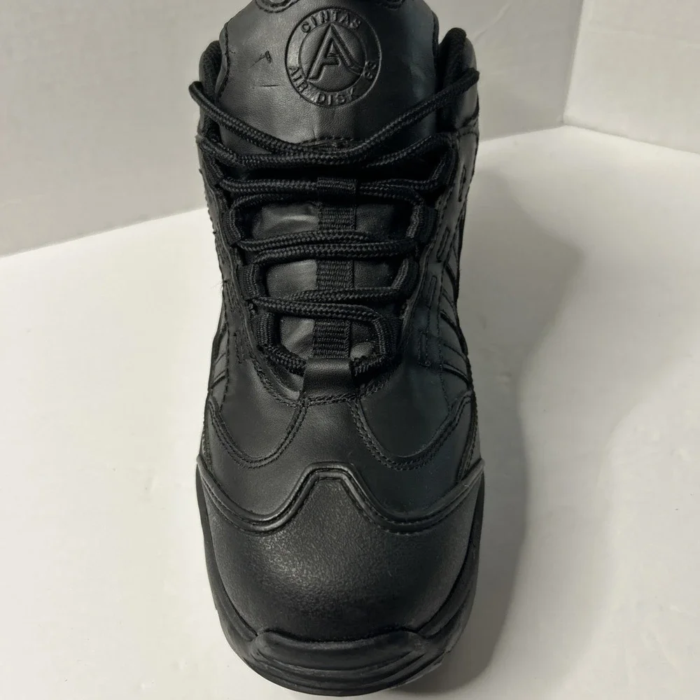 Cintas Work Shoes Men's 10 Wide Upper Leather Pil Resistant